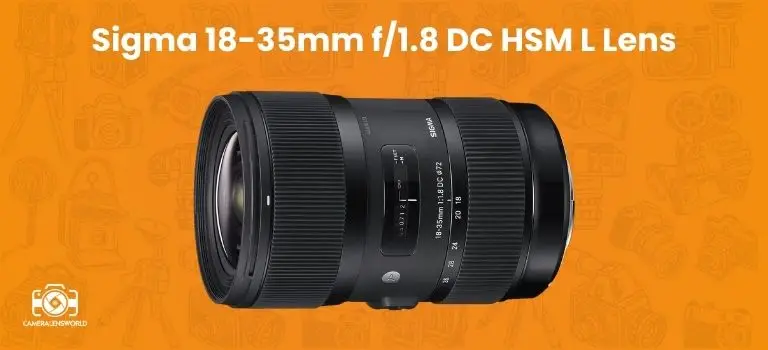Sigma 18-35mm f_1.8 DC HSM L Lens