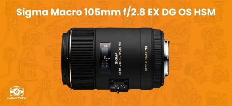 Sigma Macro 105mm f_2.8 EX DG OS HSM35mm Cine T1.5 Lens