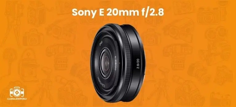Sony E 20mm f_2.8