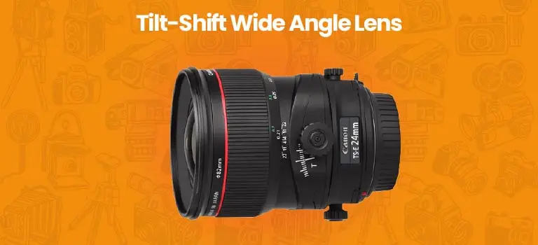 Tilt-Shift Wide Angle Lens