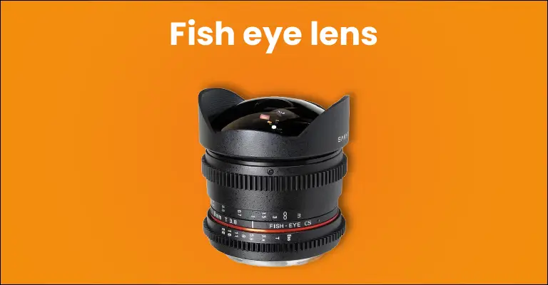 fish eye lens