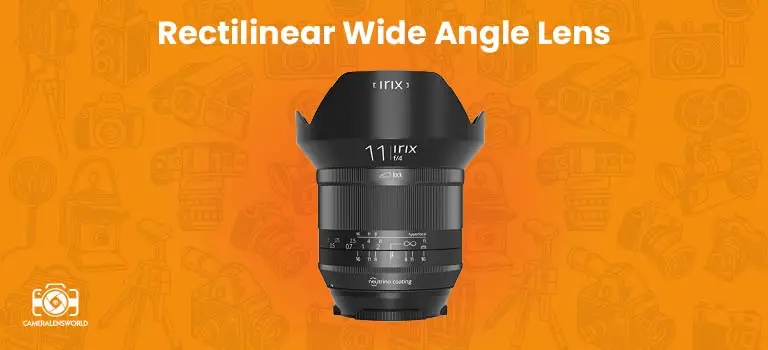 rectilinear wide-angle lens