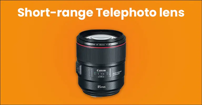 short-range telephoto lens