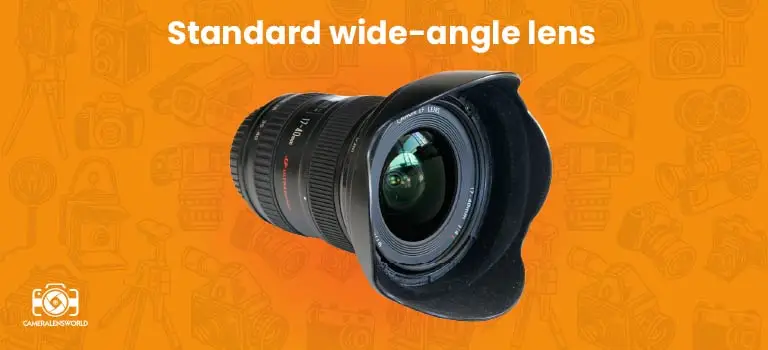standard wide-angle lens