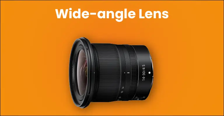 wide angle lens